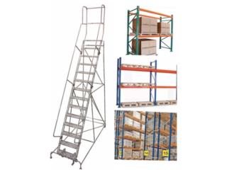 ESCALERAS CORREDIZAS Y RACKS ALMACENES 