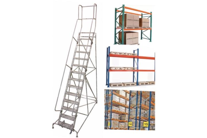 ESCALERAS CORREDIZAS Y RACKS ALMACENES
