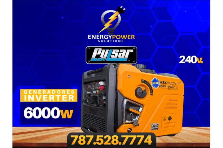 PULSAR 6,000w. 240v.
