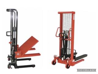 PLATFORM LIFT Y PALLETS STACKERS 