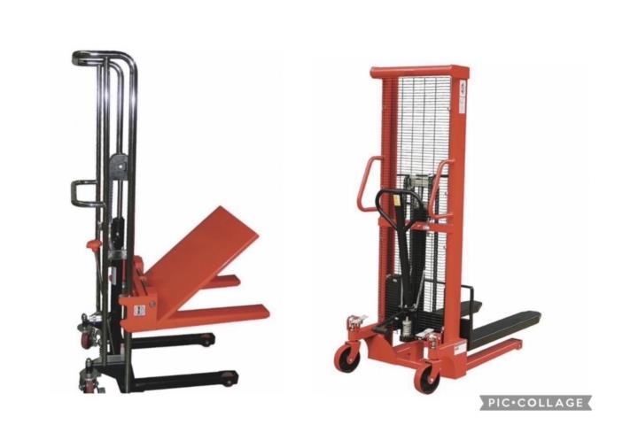 PLATFORM LIFT Y PALLETS STACKERS