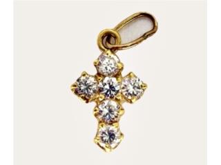CRUZ ZIRCONIAS 14KT, JOYERIA CARMEN  Puerto Rico