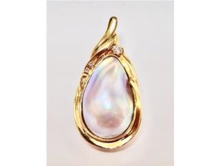 CHARM PERLA MOBE 14KT , JOYERIA CARMEN Puerto Rico