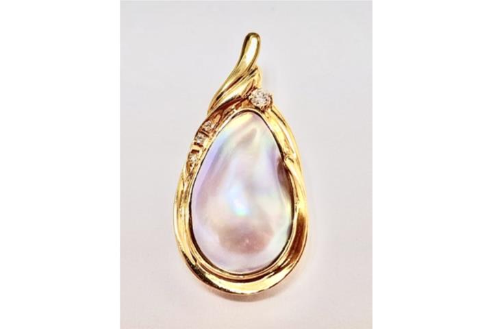 CHARM PERLA MOBE 14KT