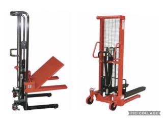 PLATFORM LIFT Y PALLETS STACKERS 