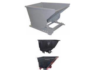 TILT TRUCKS & DUMPING TRASH HOOPERS 