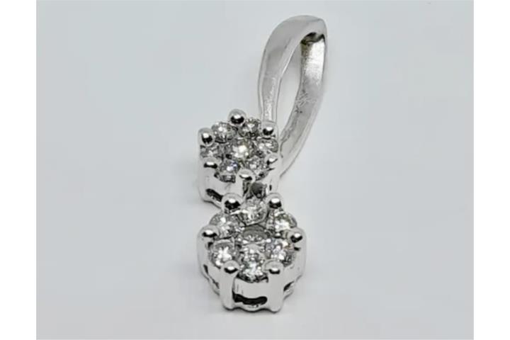 COLGANTE BRILLANTES 14KT
