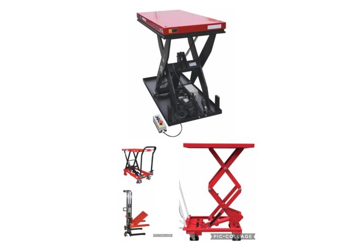 MESAS HIDRAULICAS Y ELECTRICAS