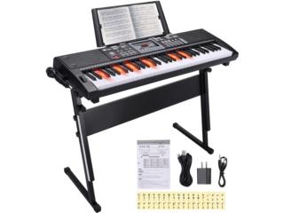 Piano de 61 teclas con mesa niños 4-10