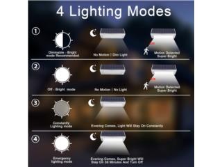 Lámpara solar de pared de 1100 lumenes