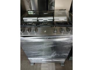 Variedad de estufas electricas y de gas