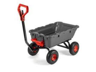 2-in-1 Heavy-Duty Poly Dump Garden Cart, PULGUERO COLON Puerto Rico