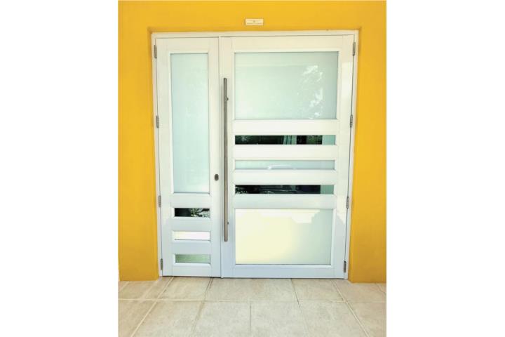 Venta Puertas de entrada en aluminio HD
