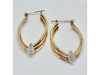 ARRACADAS 14KT, JOYERIA CARMEN Puerto Rico