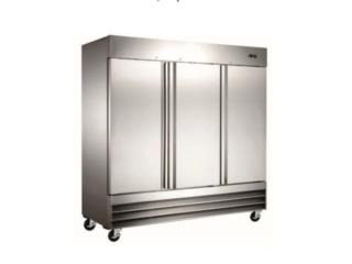 Nevera de 3 puertas con garantia, Restaurant Equipment and Steel Puerto Rico