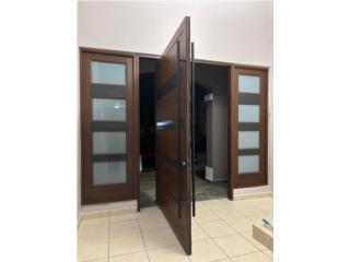 PUERTAS DE PIVOTE PARA ENTRADA DE HOGAR