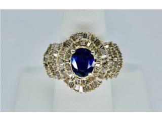 SORTIJA BRILLANTES 14KT, JOYERIA CARMEN Puerto Rico
