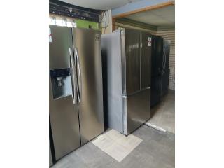 Variedad de neveras en stainless steel 