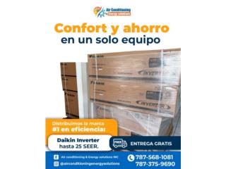 Daikin inverter 21 seer hasta 25 seer, Air Conditioning &Energy solutions Puerto Rico