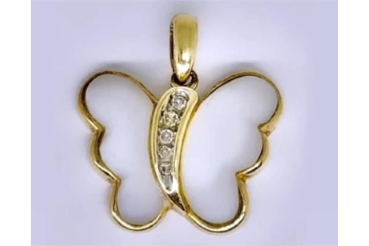 CHARM MARIPOSA 10KT