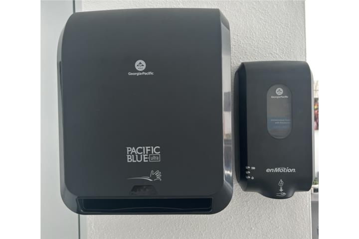 SOAP/PAPER AUTOMATIC DISPENSER