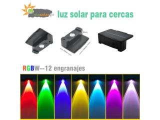 Luz solar de pared de un solo color 