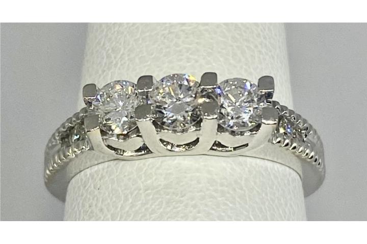 SORTIJA BRILLANTES 14KT