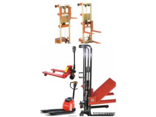 PALLETS JACKS Y STACKERS 