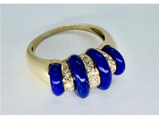 SORTIJA  BRILLANTES 14KT, JOYERIA CARMEN Puerto Rico