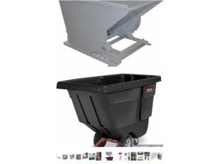 TILT TRUCKS AND DUMPING TRASH HOOPERS , Puerto Rico