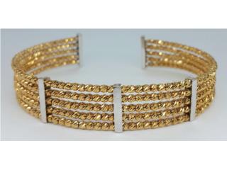 PULSERA BOLITAS 18KT