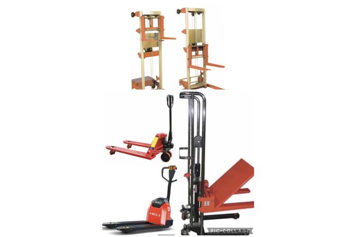 PALLETS JACKS & PALLETS STACKERS