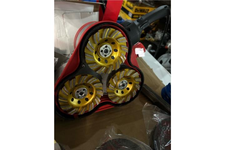 CONCRETE GRINDERS WITH VACUUM