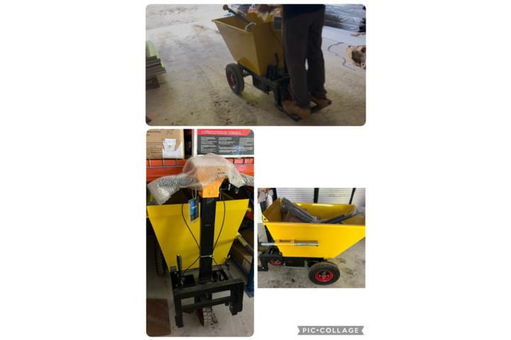 CARRETILLA MOTORIZADA BATERIA