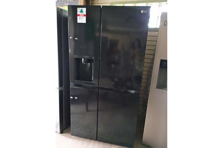 Nevera LG negra