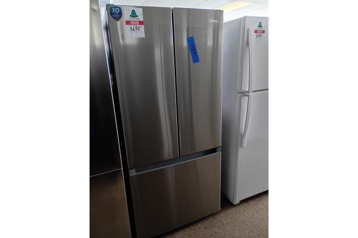 Nevera Midea steinless steel 3ptas