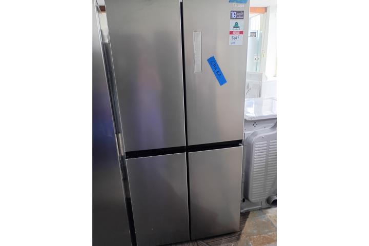Nevera Midea en steinless steel 4 ptas