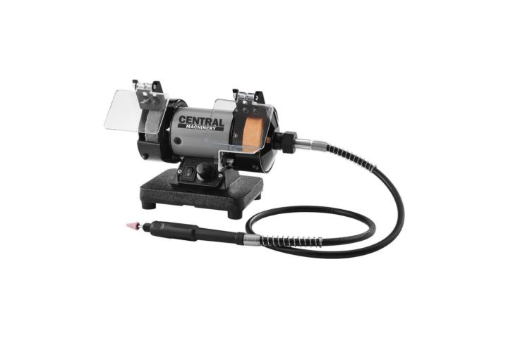 Central Machinery 3in. bench grinder flex