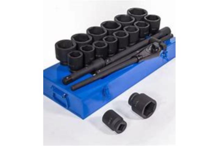 Jumbo Impact Sockets Metric Set