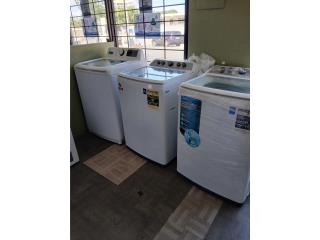 Lavadoras digitales con tapa de cristal