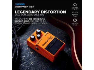 Pedal distorsion Boss ds-1 guitarra