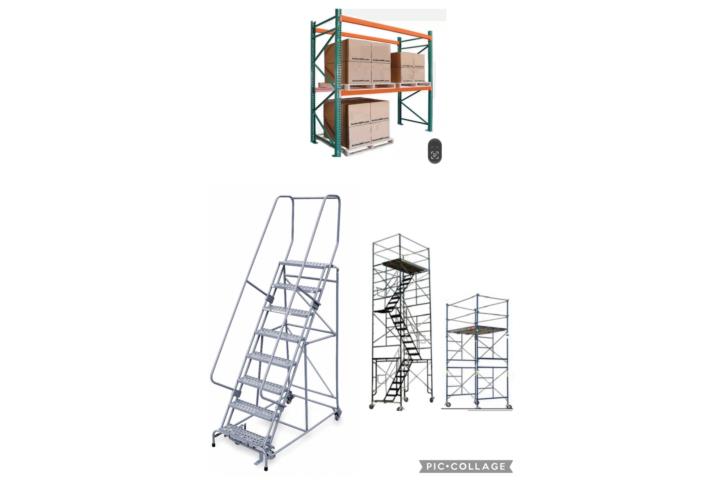 RACKS,ESCALERAS Y ANDAMIOS