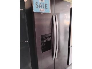 Nevera Whirlpool stainless steel negro
