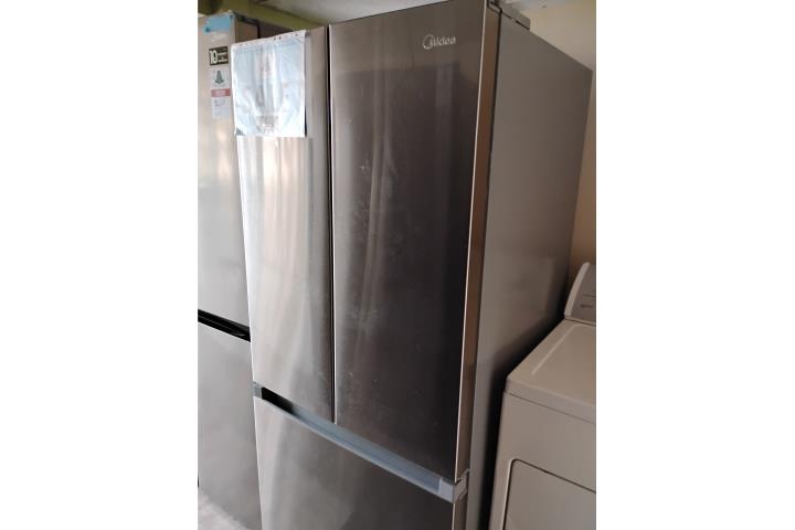 Nevera midea stainless steel 3 ptas