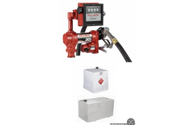 TANQUES COMBUSTIBLE Y BOMBAS