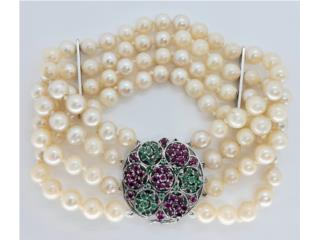 PULSERA PERLAS 18KT