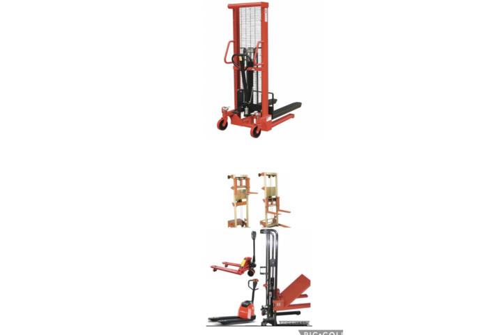 PALLETS STACKERS Y MESAS HIDRAULICAS