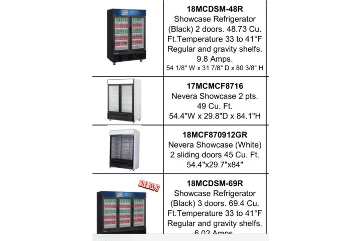 NEVERAS Y FREEZERS COMERCIALES