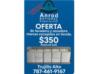 Lavadoras y secadoras 