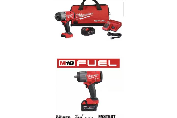 MILWAUKEE 1/2 FUEL 1,800 LBS TORQUE